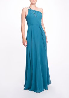 Marchesa Pescara Gown - Emerald - 12 - Also in: 14, 16