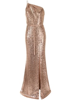 Marchesa sequin-embellished bridemaids dress