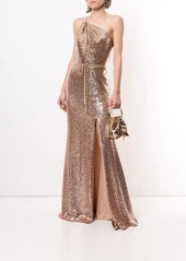 Marchesa sequin-embellished bridemaids dress