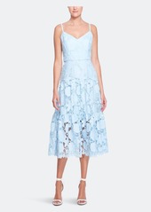 Marchesa Sleeveless 3d Floral Eyelet Day Dress - 16 - Also in: 12, 14, 8, 10