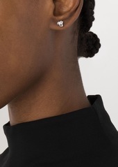 Maria Black 14kt white gold Molten diamond stud earring