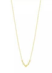 Maria Black Caria 18K-Gold-Plated Chain Necklace