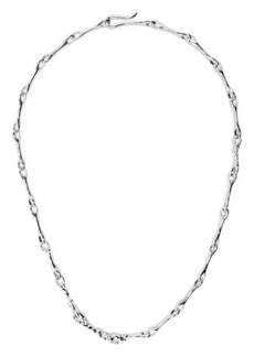 Maria Black Dogbane sterling silver necklace