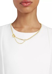 Maria Black Jordan 48 22K-Gold-Plated Chain Necklace