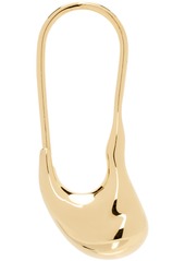 Maria Black Gold Mini Pebble Single Earring