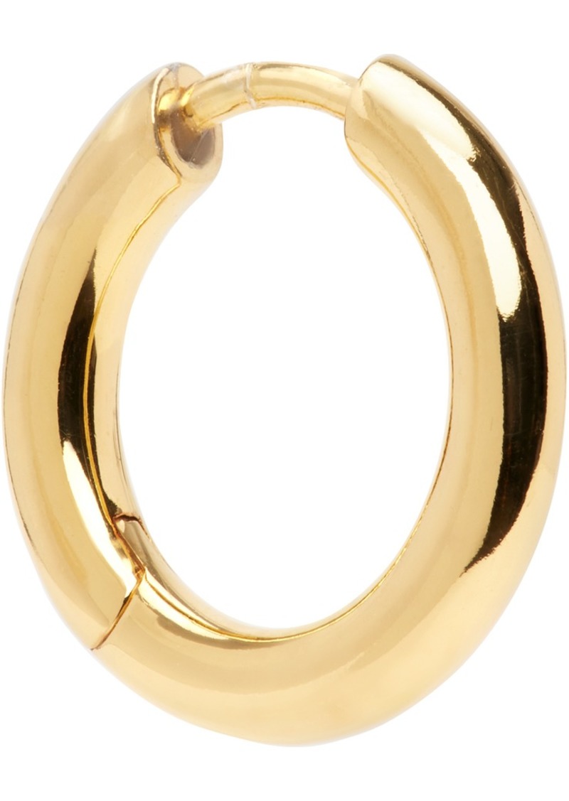 Maria Black Gold Polo Single Earring