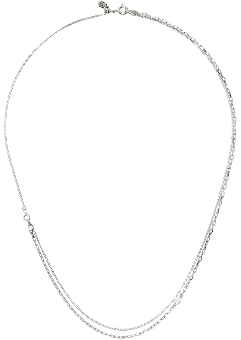 Maria Black Silver Cantare Necklace