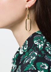 Maria Black Oval Link earring