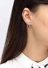 Maria Black Slate 11 Huggie Mono Earring
