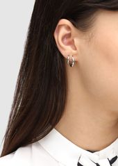 Maria Black Slate 10 Huggie Mono Earring