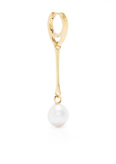 Maria Black Squash pearl drop earring