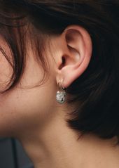 Maria Black Teddy 14kt & Diamond Mono Earring