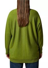 Marina Rinaldi Alba Wool-Blend V-Neck Sweater