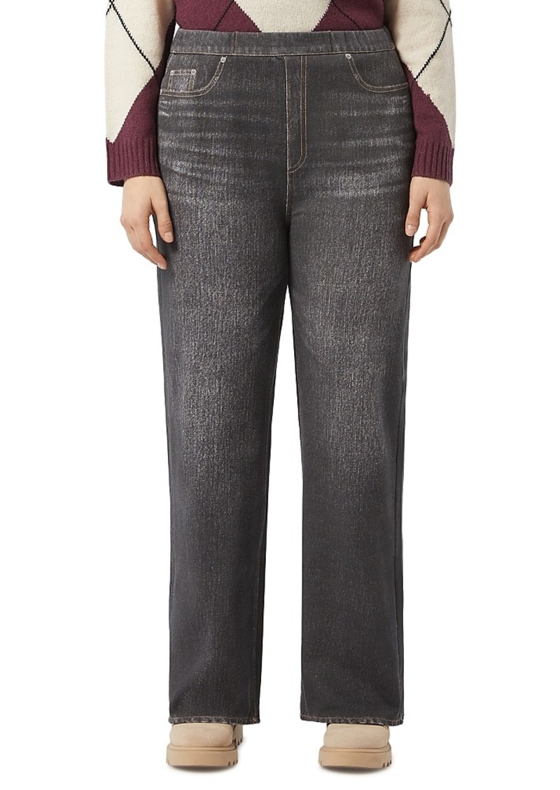 Marina Rinaldi Marina Minaldi Terra Cotton Fleece Trousers