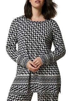 Marina Rinaldi Geo Jacquard Sweater