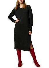 Marina Rinaldi Giorno Long Sleeve Sweater Dress