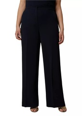 Marina Rinaldi Riccor Straight-Leg Trousers