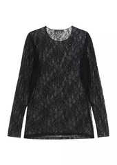 Marina Rinaldi Uscita Tirana Lace Long-Sleeve Top