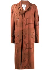 Marine Serre cargo mid-length coat