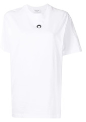 Marine Serre embroidered-motif short-sleeve T-shirt