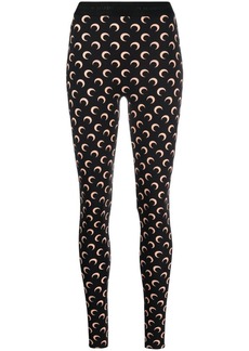 Marine Serre Fuseaux Moon printed leggings