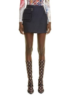 Marine Serre Cycling Recycled Polyester Miniskirt in Black at Nordstrom