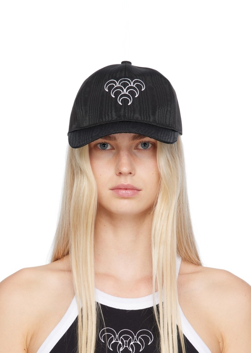 Marine Serre SSENSE Exclusive Black Six Moons Capsule Cap