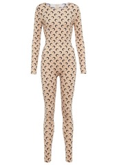 Marine Serre Printed jersey bodysuit