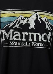 Marmot Gradient Print Cotton T-shirt