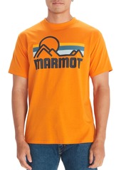 Marmot Coastal Classic T-Shirt, Men's, Small, Blue