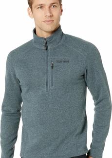 Marmot Drop Line 1/2 Zip Men's Pullover Jacket Lightweight 100-Weight Sweater Fleece