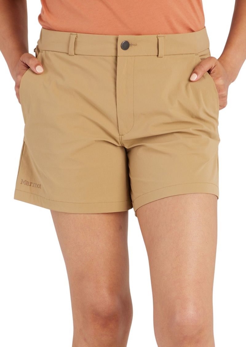 "Marmot Men's Arch Rock 5"" Shorts, Women's, Size 10, White"