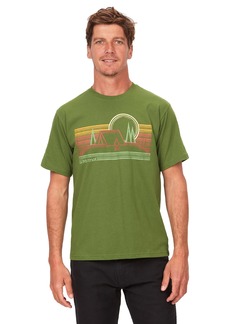 MARMOT Men's Bivouac Short Sleeve Tee Shirt Foliage
