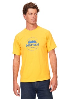 MARMOT Men's Culebra Peak Short Sleeve Tee Shirt Solar