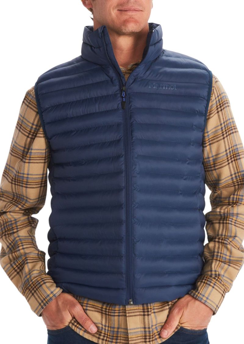 Marmot Men's Echo Featherless Vest, Medium, Blue | Father's Day Gift Idea