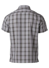 Marmot Men's Eldridge Classic Plaid Button-Up Short-Sleeve Shirt - Sleet Oliver Plaid