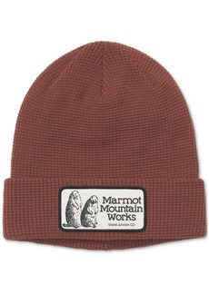 Marmot Men's Haypress Waffle-Knit Beanie - Chocolate