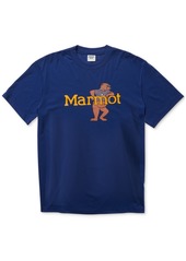 Marmot Men's Leaning Marty Graphic Short-Sleeve T-Shirt - Twilight Blue