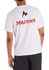 Marmot Men's Marmot For Life Short Sleeve T-Shirt, Medium, Black | Father's Day Gift Idea