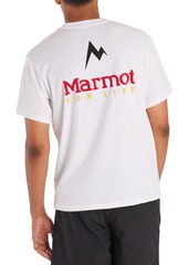 Marmot Men's Marmot For Life Short Sleeve T-Shirt, Medium, Black