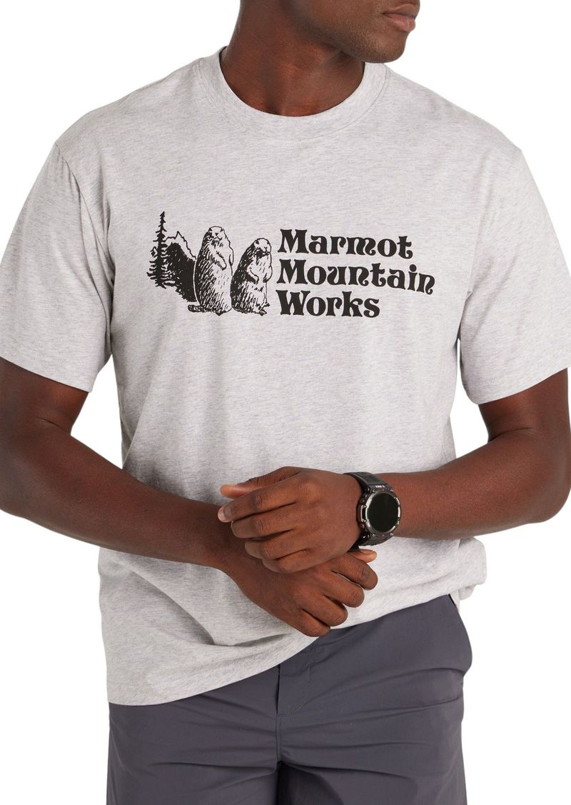 Marmot Men's MMW SS Tee, Medium, Gray