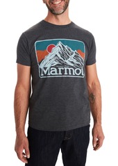 Marmot Men's Mountain Peaks Short Sleeve T-Shirt, XL, Yellow | Father's Day Gift Idea