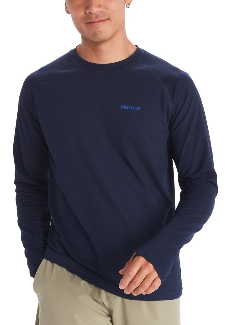 Marmot Men's Windridge Long-Sleeve Performance T-Shirt - Arctic Navy