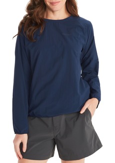 Marmot Women's Campana Long Sleeve Crewneck Shirt, Small, Blue