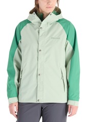 Marmot Women's Cascade Hooded Waterproof Jacket - Twlight Blue