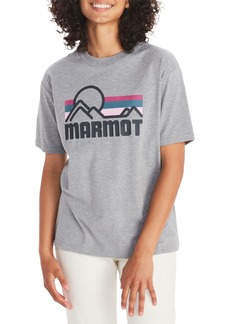 Marmot Women's Coastal Short Sleeve T-Shirt, XS, Gray