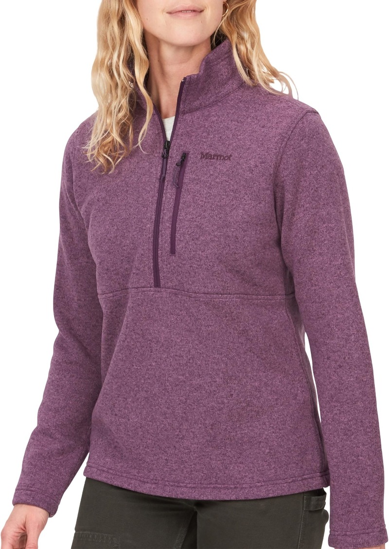 MARMOT Women's Drop Line 1/2 Zip Fleece Pullover Jacket