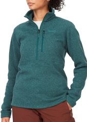 MARMOT Women's Drop Line 1/2 Zip Fleece Pullover Jacket