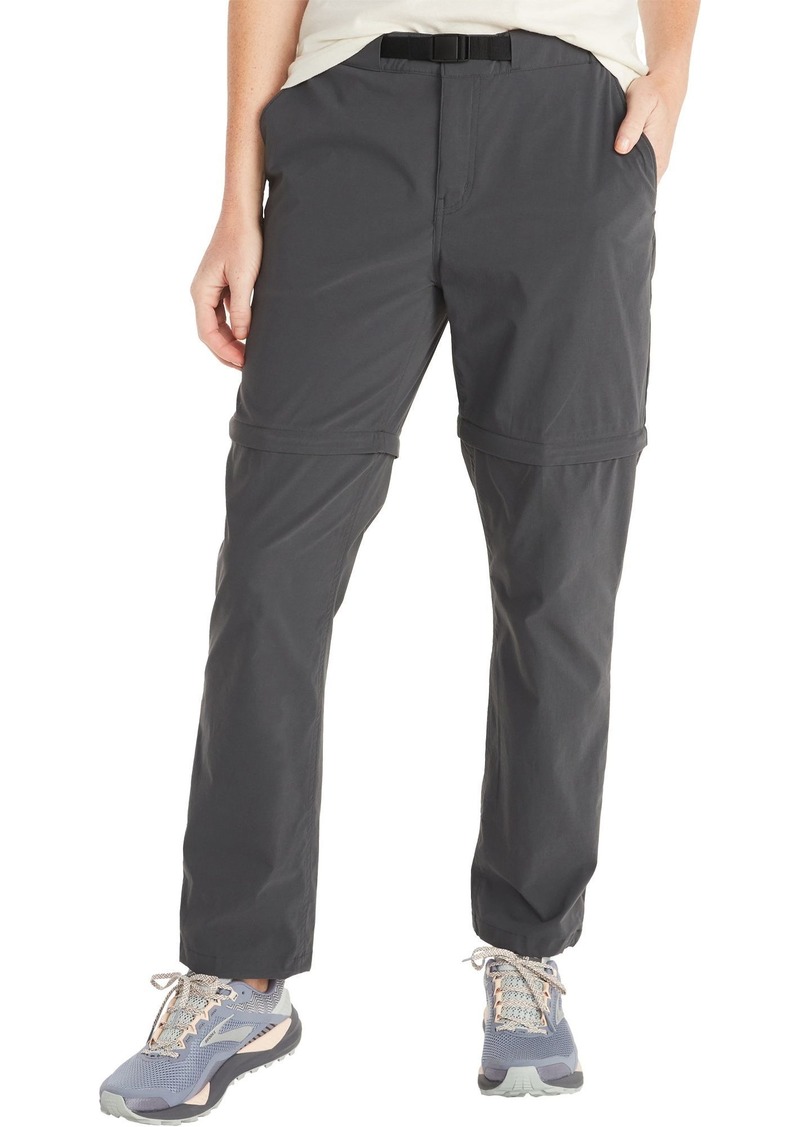 Marmot Women's Kodachrome Convertible Pants, Size 2, Gray