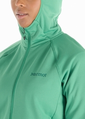 Marmot Women's Leconte Fleece Full-Zip Hoodie - Clover